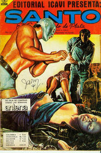Cover Thumbnail for Santo El Enmascarado de Plata (Editorial Icavi, Ltda., 1976 series) #101