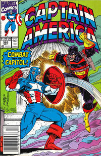 Cover for Captain America (Marvel, 1968 series) #393 [Newsstand]