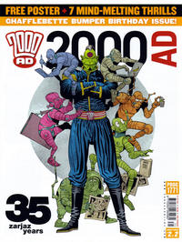 Cover Thumbnail for 2000 AD (Rebellion, 2001 series) #1771