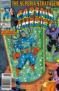 Cover for Captain America (Marvel, 1968 series) #391 [Newsstand]