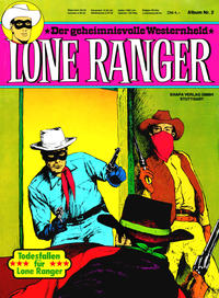 Cover Thumbnail for Lone Ranger (Egmont Ehapa, 1976 series) #2 - Todesfalle für Lone Ranger!