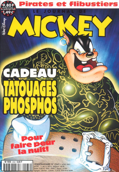 Cover for Le Journal de Mickey (Hachette, 1952 series) #2563
