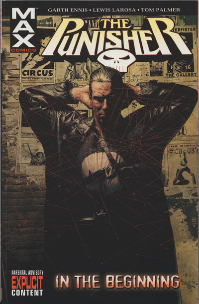 Cover for Punisher MAX (Marvel, 2004 series) #1 - In the Beginning [Second Printing]