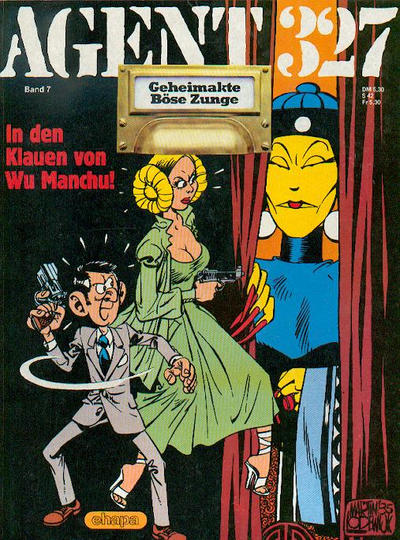 Cover for Agent 327 (Egmont Ehapa, 1983 series) #7 - Geheimakte Böse Zunge