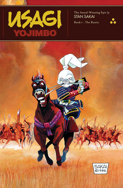 Cover for Usagi Yojimbo (Fantagraphics, 1987 series) #1 - The Ronin [Eighth Printing]