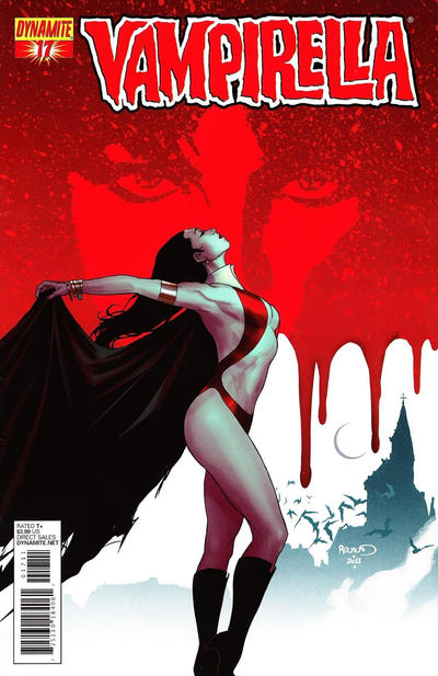 Cover for Vampirella (Dynamite Entertainment, 2010 series) #17 [Paul Renaud Cover]