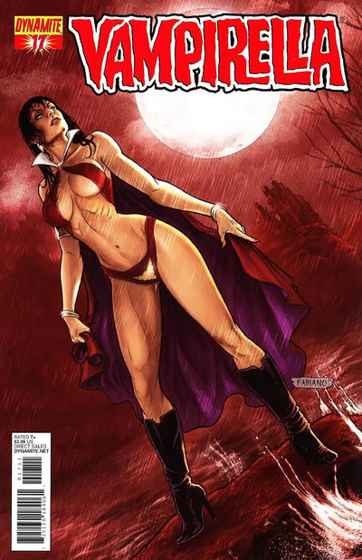 Cover for Vampirella (Dynamite Entertainment, 2010 series) #17 [Fabiano Neves Cover]