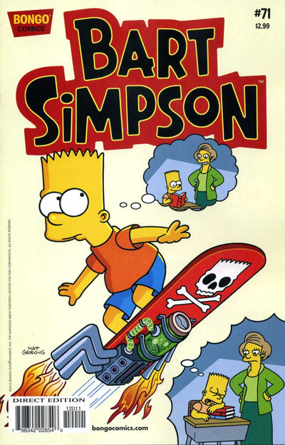 Cover for Simpsons Comics Presents Bart Simpson (Bongo, 2000 series) #71