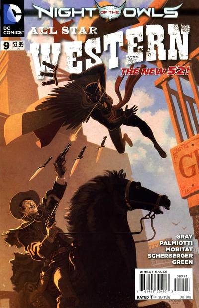 Cover for All Star Western (DC, 2011 series) #9
