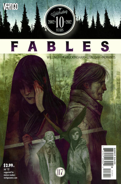 Cover for Fables (DC, 2002 series) #117