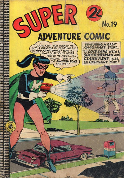 Cover for Super Adventure Comic (K. G. Murray, 1960 series) #19