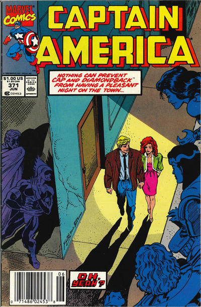 Cover for Captain America (Marvel, 1968 series) #371 [Newsstand]