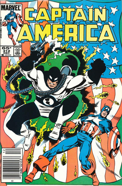 Cover for Captain America (Marvel, 1968 series) #312 [Newsstand]