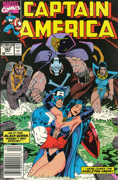 Cover for Captain America (Marvel, 1968 series) #369 [Newsstand]