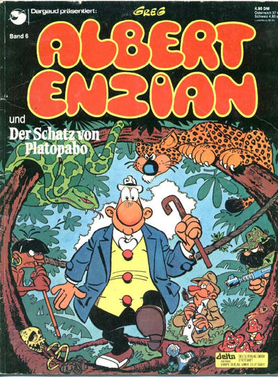 Cover for Albert Enzian (Egmont Ehapa, 1976 series) #6 - Der Schatz von Platopabo