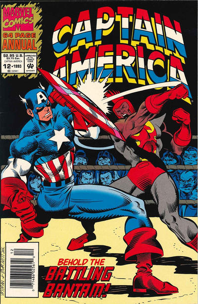 Cover for Captain America Annual (Marvel, 1971 series) #12 [Direct]
