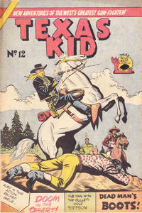 Cover Thumbnail for Texas Kid (Horwitz, 1950 ? series) #12