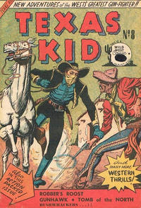 Cover Thumbnail for Texas Kid (Horwitz, 1950 ? series) #8