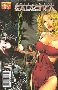 Cover Thumbnail for Battlestar Galactica (Dynamite Entertainment, 2006 series) #4 [Cover C - e.bas]
