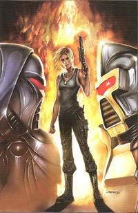 Cover for Battlestar Galactica (Dynamite Entertainment, 2006 series) #4 [Cover E -Virgin Art]