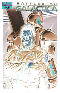Cover Thumbnail for Battlestar Galactica (Dynamite Entertainment, 2006 series) #7 [Cover F - Negative Art]