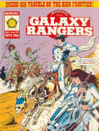 Cover Thumbnail for Adventures of the Galaxy Rangers (Marvel UK, 1988 series) #3