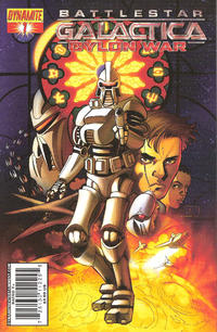 Cover for Battlestar Galactica: Cylon War (Dynamite Entertainment, 2009 series) #1 [Cover B Raynor]