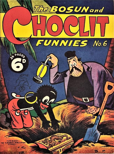 Cover for The Bosun and Choclit Funnies (Elmsdale, 1946 series) #6