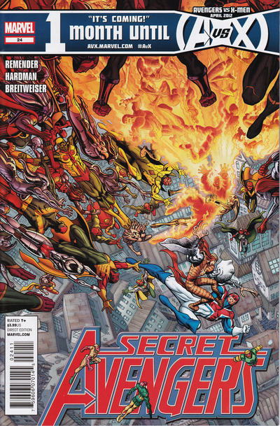 Cover for Secret Avengers (Marvel, 2010 series) #24