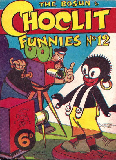 Cover for The Bosun and Choclit Funnies (Elmsdale, 1946 series) #12