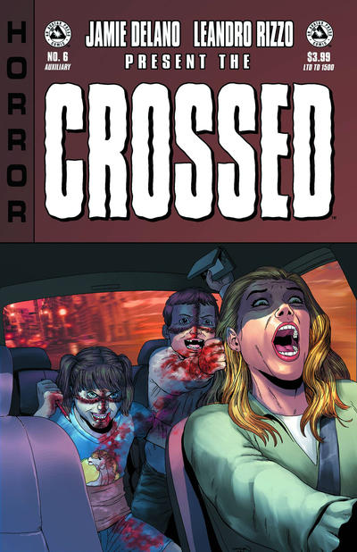 Cover for Crossed Badlands (Avatar Press, 2012 series) #6 [Auxiliary Cover - Jacen Burrows]