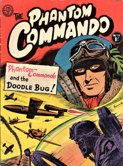 Cover for Phantom Commando (Horwitz, 1959 series) #11