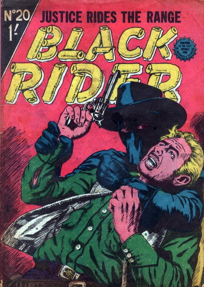 Cover for Black Rider (Horwitz, 1954 series) #20