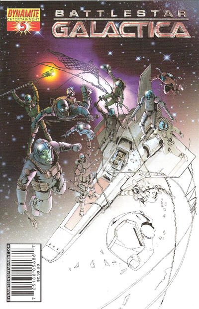 Cover for Battlestar Galactica (Dynamite Entertainment, 2006 series) #5 [5G]