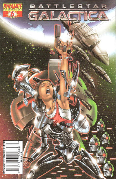Cover for Battlestar Galactica (Dynamite Entertainment, 2006 series) #6 [Cover D Jonathan Lau]