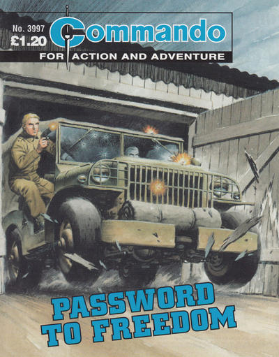 Cover for Commando (D.C. Thomson, 1961 series) #3997