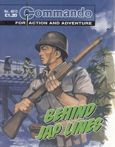 Cover for Commando (D.C. Thomson, 1961 series) #4013