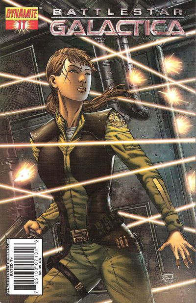 Cover for Battlestar Galactica (Dynamite Entertainment, 2006 series) #11 [Cover C Joe Prado]