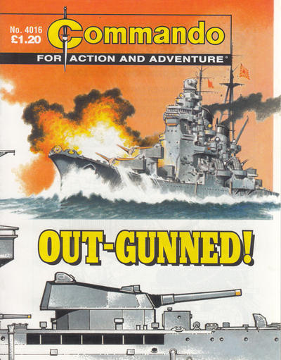 Cover for Commando (D.C. Thomson, 1961 series) #4016