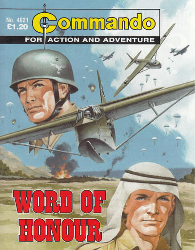 Cover for Commando (D.C. Thomson, 1961 series) #4021