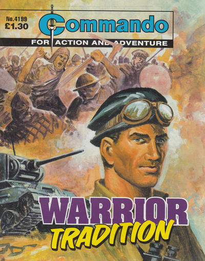 Cover for Commando (D.C. Thomson, 1961 series) #4199