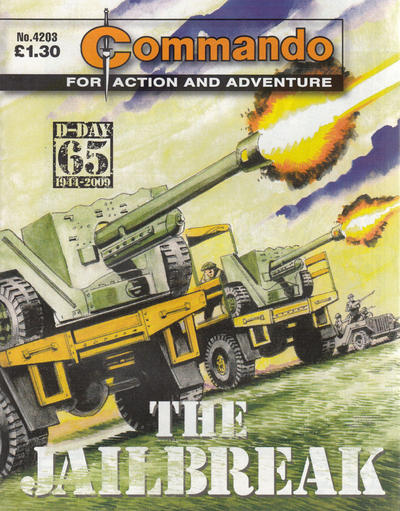 Cover for Commando (D.C. Thomson, 1961 series) #4203
