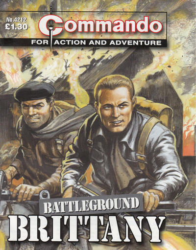 Cover for Commando (D.C. Thomson, 1961 series) #4212