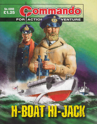 Cover for Commando (D.C. Thomson, 1961 series) #4098