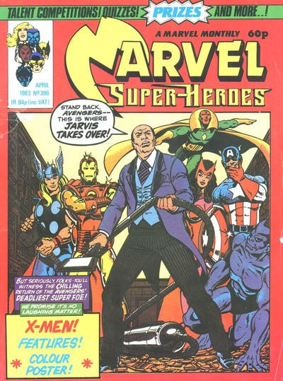 Cover for Marvel Superheroes [Marvel Super-Heroes] (Marvel UK, 1979 series) #396