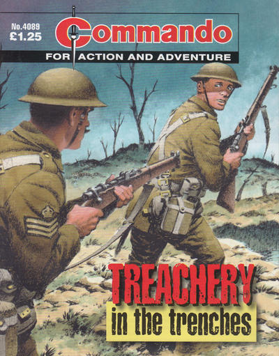 Cover for Commando (D.C. Thomson, 1961 series) #4089
