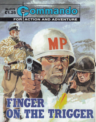 Cover for Commando (D.C. Thomson, 1961 series) #4128