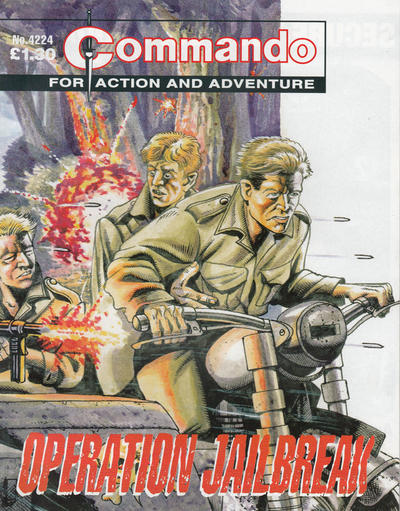 Cover for Commando (D.C. Thomson, 1961 series) #4224