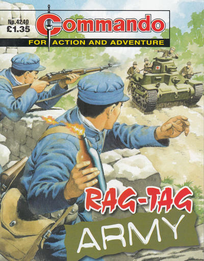 Cover for Commando (D.C. Thomson, 1961 series) #4240