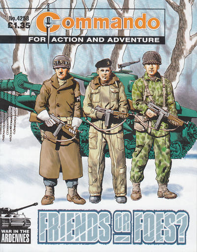 Cover for Commando (D.C. Thomson, 1961 series) #4258